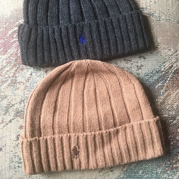 Unworn Polo by RL Mens Toque for Winter - Sandy Brown Tan - Picture 3 of 3